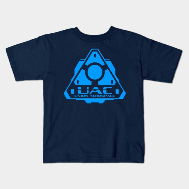 Union Aerospace Kids T-Shirt by synaptyx